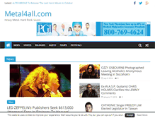 Tablet Screenshot of metal4all.com